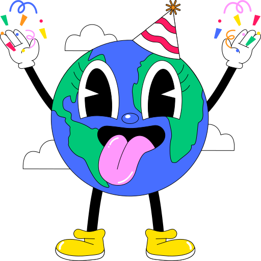 earth day 무료 스티커 earth day 무료 스티커