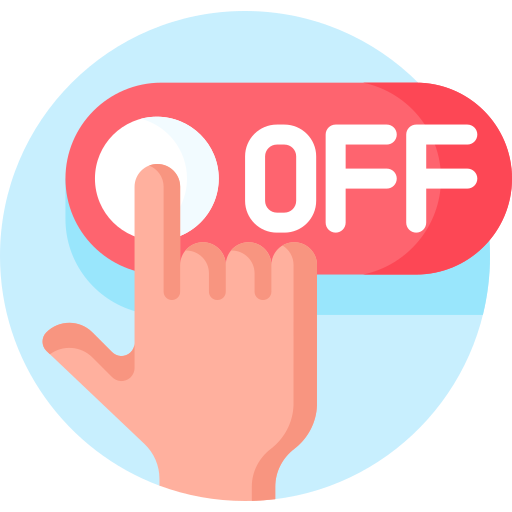 Off Button Free Interface Icons