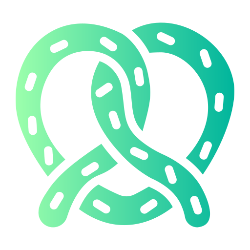 Pretzel Generic gradient fill icon