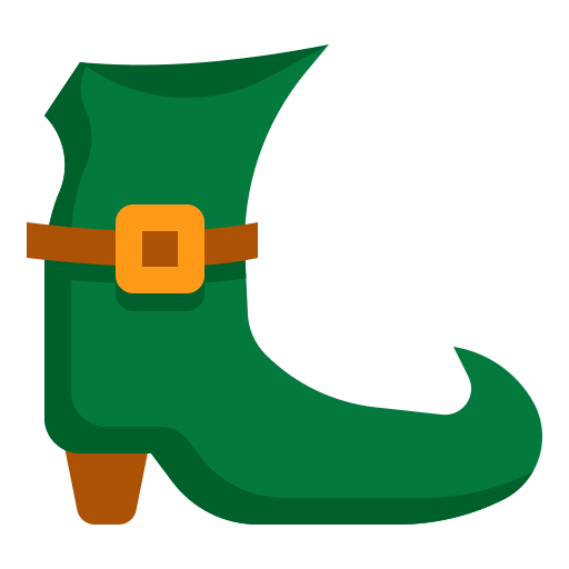 Leprechaun shoe Generic color fill icon