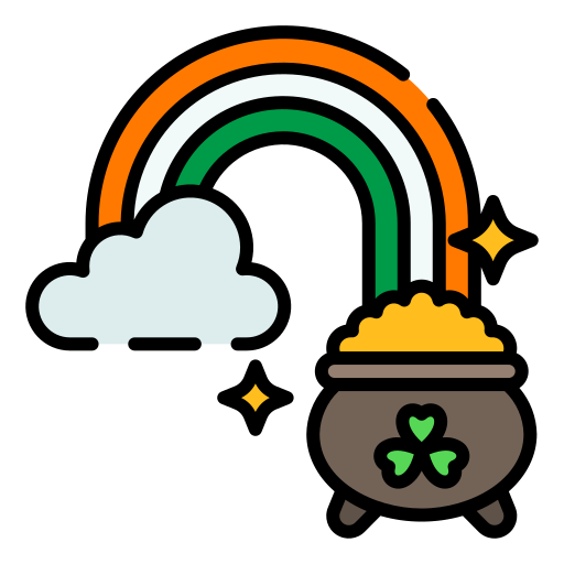 arco iris icono gratis