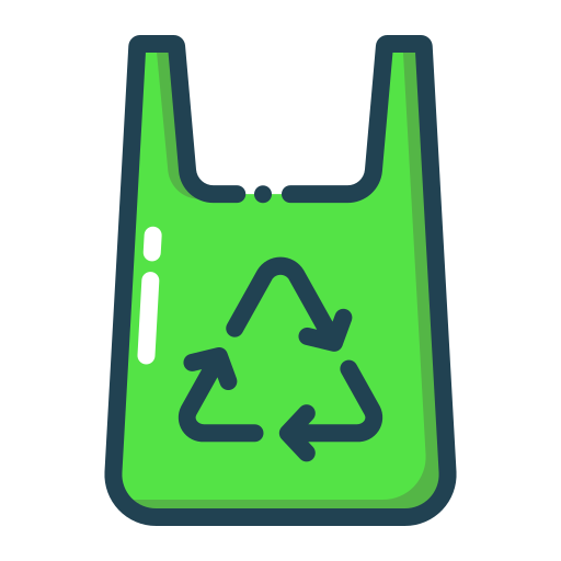 bolsa de reciclaje icono gratis