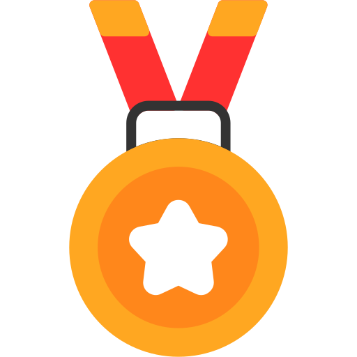 Award Generic color fill icon