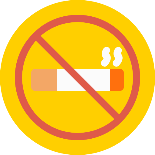 No smoking free icon No smoking free icon