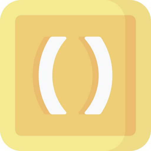 Parenthesis free icon Parenthesis free icon