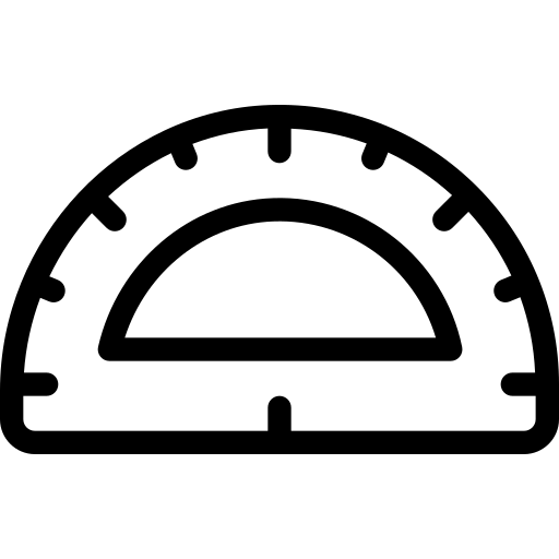 Protractor free icon Protractor free icon