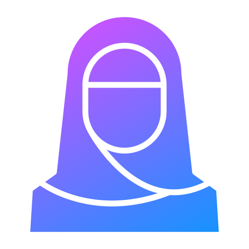 mujer árabe icono gratis