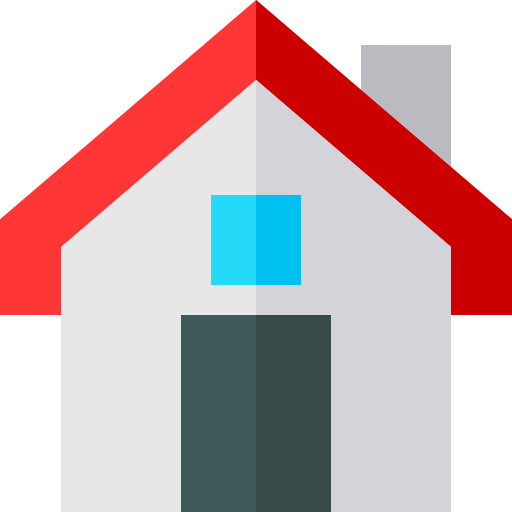 House Basic Straight Flat icon