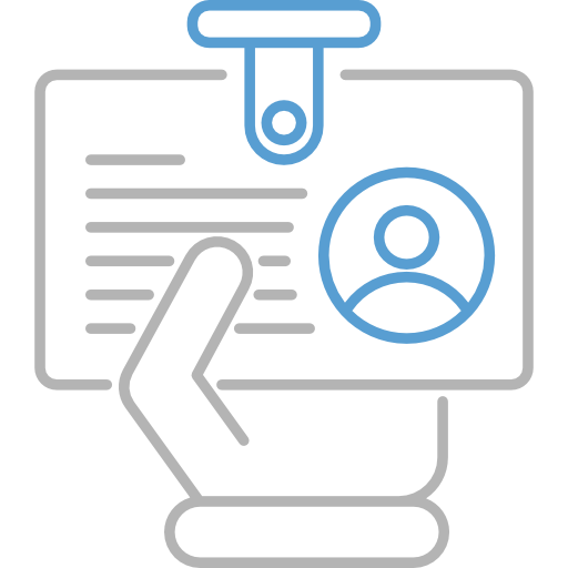 신분증 무료 아이콘