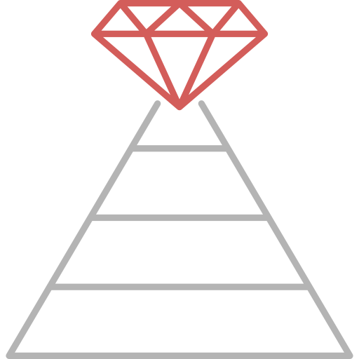 pyramide Icône gratuit pyramide Icône gratuit