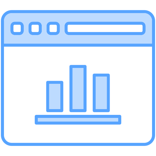 gráfico de barras icono gratis