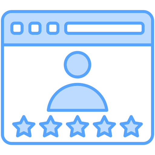 customer review icono gratis