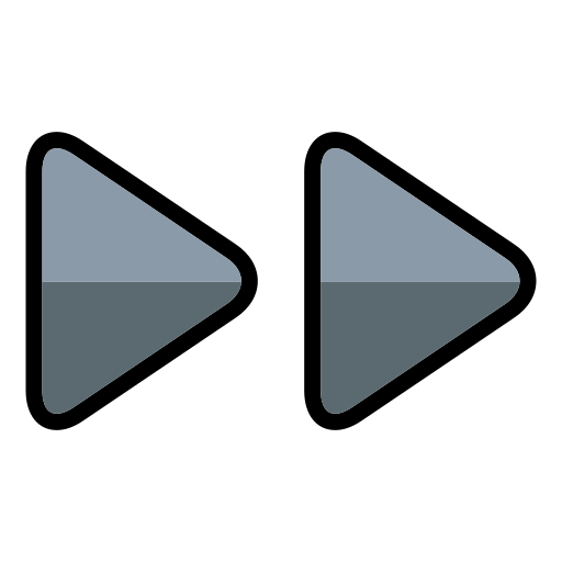 Botón De Avance Rápido Iconos Gratis De Multimedia 