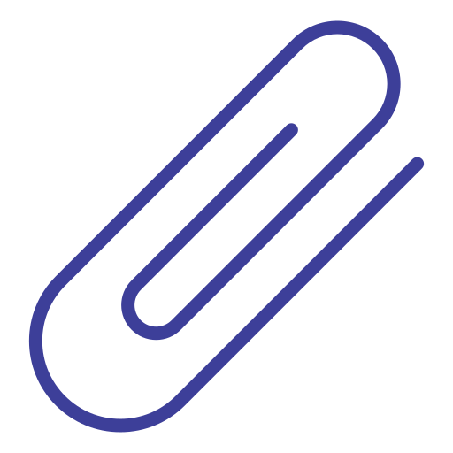 Paper clip Generic color lineal-color icon