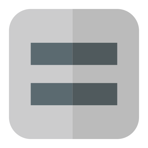 Equal - Free signs icons