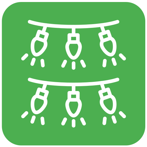 Гирлянда бесплатно иконка