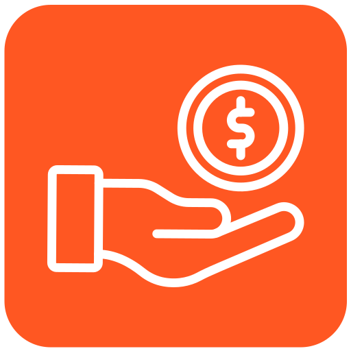 Пожертвование бесплатно иконка