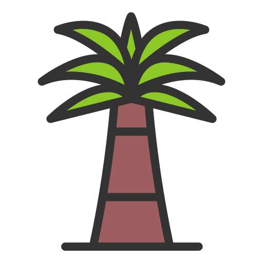 palmera icono gratis