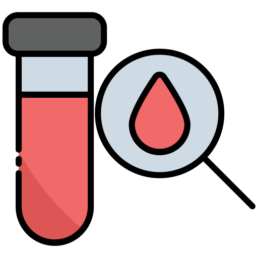 Blood Test Generic color lineal-color icon