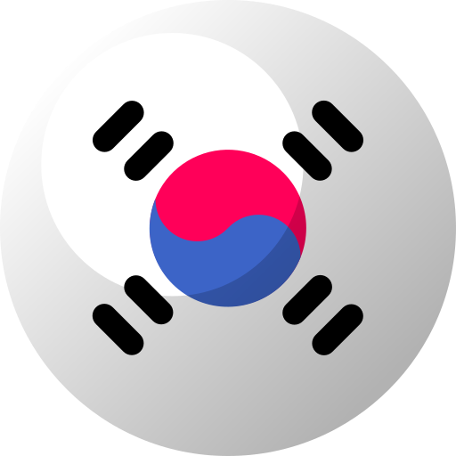 corea del sur icono gratis