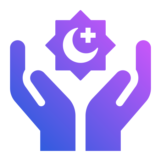 Praying Generic gradient fill icon