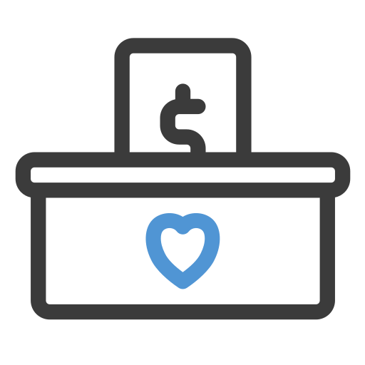 Благотворительная деятельность бесплатно иконка