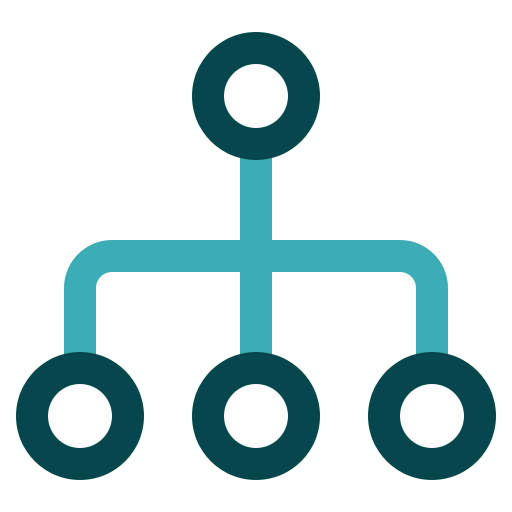 Network Generic color outline icon