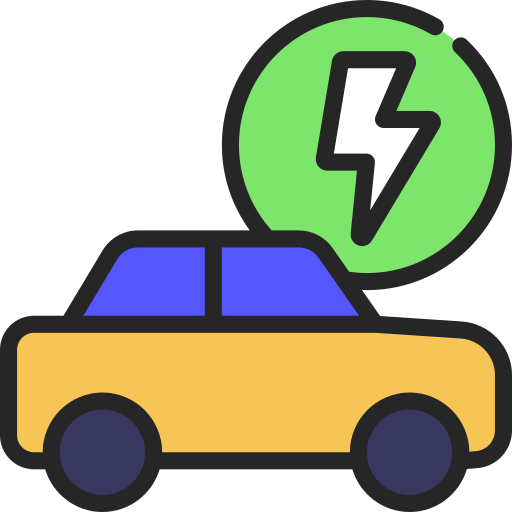carro elétrico grátis ícone carro elétrico grátis ícone