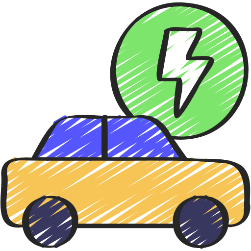 carro elétrico grátis ícone carro elétrico grátis ícone