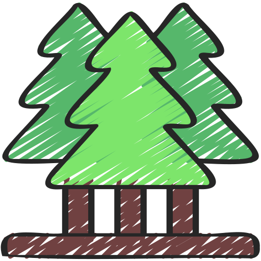 forêt Icône gratuit forêt Icône gratuit