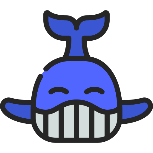 Whale free icon