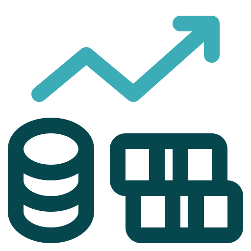 Stock free icon Stock free icon