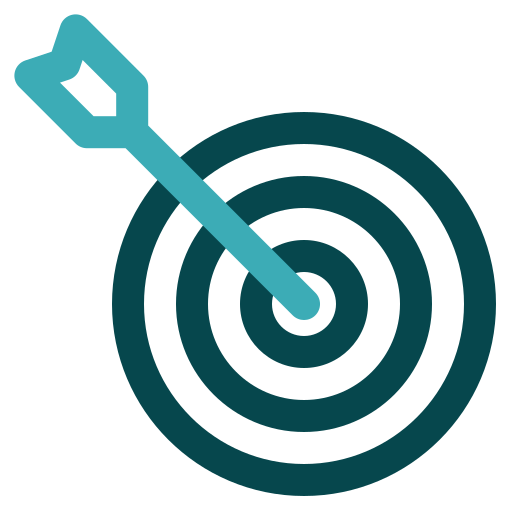 Target Generic color outline icon