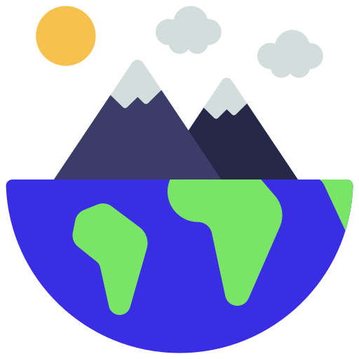 Mountain range free icon