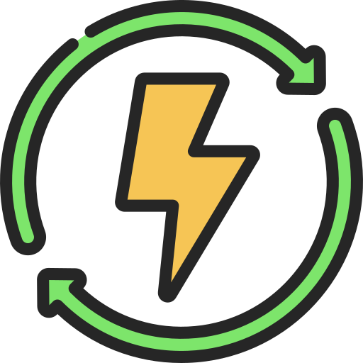 Возобновляемая энергия бесплатно иконка Возобновляемая энергия бесплатно иконка