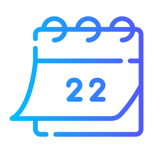 calendário grátis ícone