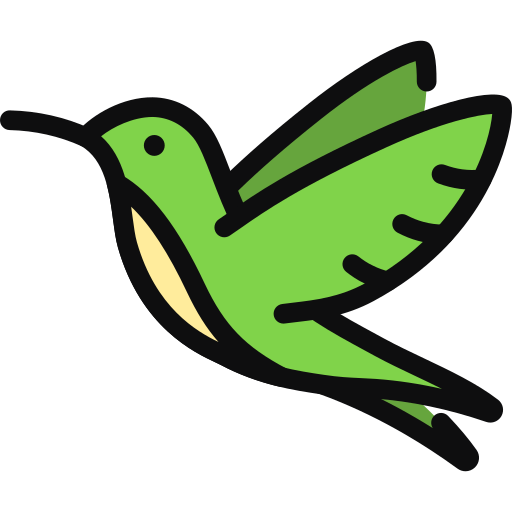 colibrí icono gratis