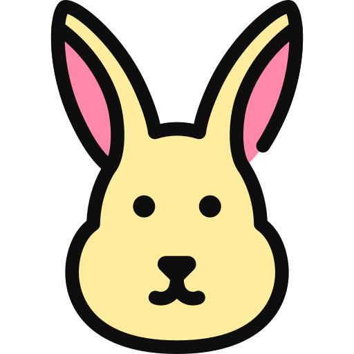 Rabbit Generic color lineal-color icon