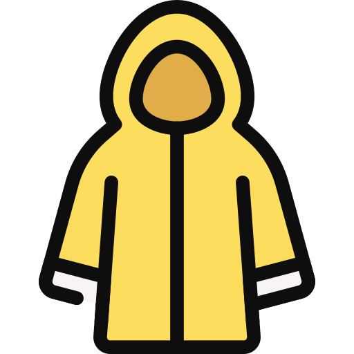 Raincoat Generic color lineal-color icon