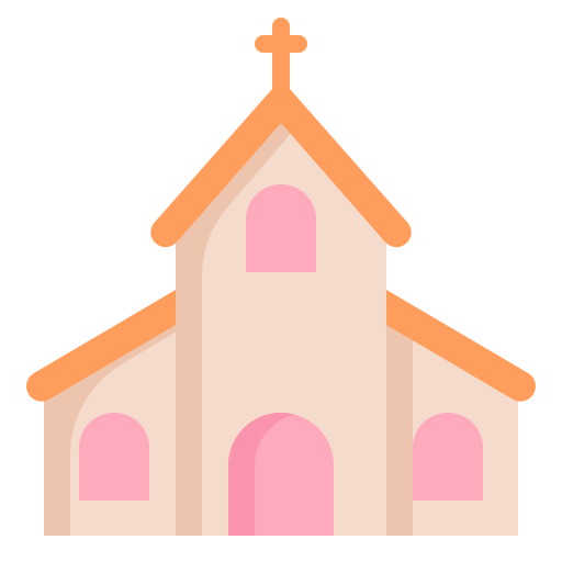 Church Generic color fill icon