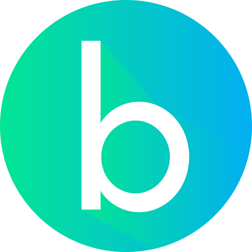 letra b icono gratis