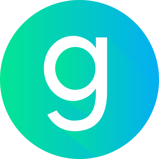 Letter g Generic gradient fill icon