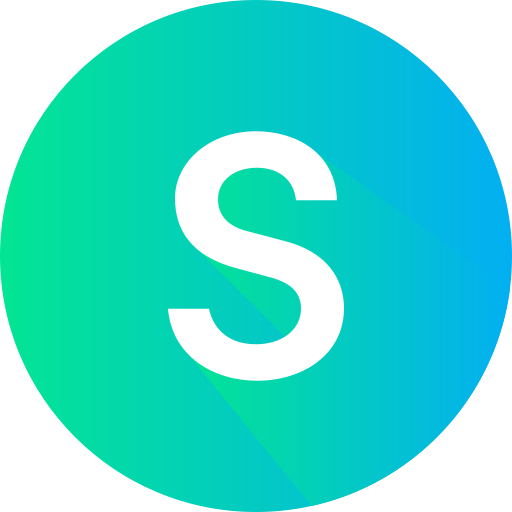 Letter s Generic gradient fill icon