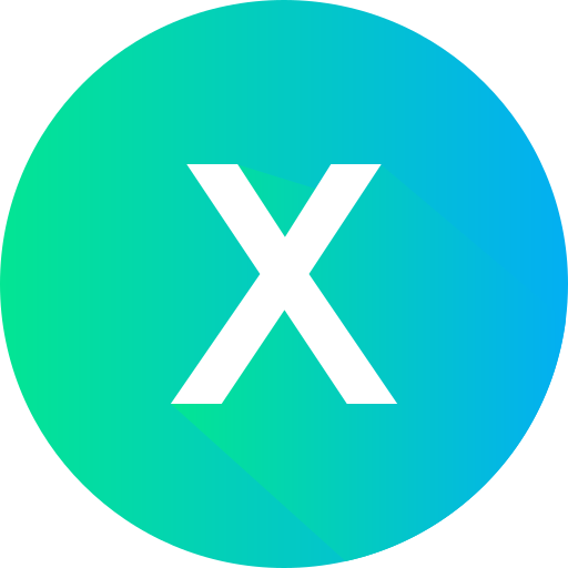 letra x icono gratis