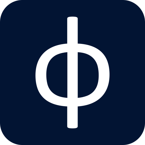 Phi free icon Phi free icon
