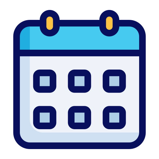 Calendar Generic color lineal-color icon