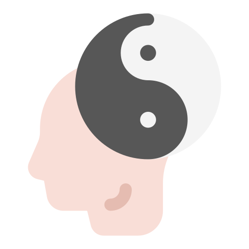 yin yang icono gratis