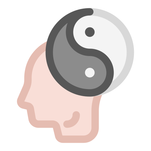 yin yang icono gratis